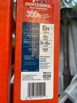 Used 6206 Ia Werner Ft. Fiberglass Step Ladder 300 Lbs Load P/u Available. Fixed Price $119.99.