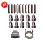 22 Pcs Consumables Kit Replacement Fits Lotos Brown Color LTP5000D Plasma Cutter. Fixed Price $39.99.