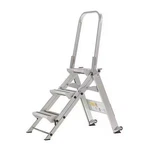 Folding Step, Steps, 375 Lb Load Capacity, 45 Overall Height, Aluminum,. Fixed Price $330.77.