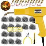 Plastic Welder Kit Soldering Tool Car Bumper Repair Welding Gun 800 Staples Case. Fixed Price $20.59.