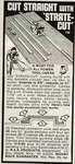 1979 Vintage Print Ad Straight With Strate-cut Cutting Guide R.a.k. Products. Fixed Price $9.95.