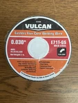 Vulcan 63496 E71T-GS Mild Steel 0.030" Gasless Flux-core Welding Wire 2 Lbs.. Fixed Price $20.00.