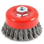 Forney 72753 4-INCH By 5/8-11 Knotted Cup Brush .020 Carbon Steel. Fixed Price $30.19.