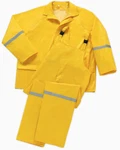 New Premium West Chester Protective Gear 3-PIECE Yellow Polyester Rain Suit Xl. Fixed Price $11.95.
