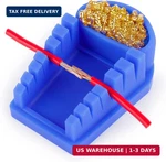 Yihua S200 Blue Heat-resistant Silicone Soldering Wire Holder With Brass Wool Cl. Fixed Price $16.90.