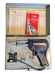 Vtg Weller Soldering Gun 8250A Watts 120 Volts Tin Box & Access Works. Fixed Price $35.00.
