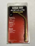 Goss BA-3 Acetylene Heating Acet-o-lite Torch Tip Feather Flame 1/4 1/2 Tube. Fixed Price $25.00.