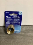 Plumb Pak PP850-69 Gold Brass Long Lasting Swivel Hose Adapter 3/4 X Fht Nos. Fixed Price $10.95.