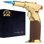 Dual Flame Butane Torch Gun - Refillable Luxury Hand Held Mini Blow For.... Fixed Price $46.99.