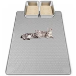 Kalolary Cat Litter Mats, 50" 35" Extra Large Silicone For Box,. Fixed Price $79.87.