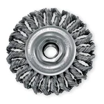 Weiler 13106 Knot Wire Wheel Brush,threaded Arbor 3MHP9. Fixed Price $37.36.