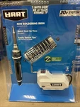 Hart 40W Soldering Iron - Quick Heat Up, Easy Tip Switching, Complete Kit. Fixed Price $39.99.
