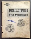 Vintage Briggs & Stratton Gasoline Engine Repair Instructions Ii Ms 4750-54. Fixed Price $14.54.