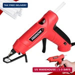 Arrow Mini Hot Glue Gun, Dual Temp Kit With 24PCS Sticks, Hig. Fixed Price $25.77.