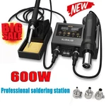 Ilibilib 600W 2 1 Pro Soldering Station Kit Hot Air Rework Tool Set. Fixed Price $41.99.
