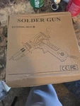 Solder Gun HB-799, Lightweight, One-hand Operation, Alloy Tip, Ss Cover, New. Fixed Price $12.00.