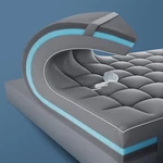 Dual Layer 4 Inch Memory Mattress Topper, 2 Cooling Gel Foam.... Fixed Price $71.64.