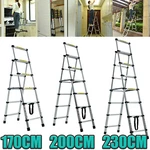 Frame Folding Telescopic Step Multi-purpose Extendable Ladders No-slip. Fixed Price $94.52.