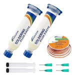 No Clean Soldering Flux Paste & Wick 2X10CC Removal Kit. Fixed Price $19.42.