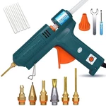 Full Size Hot Glue Gun, 150 Watts With 6 Copper Nozzles Temperature Adjustabl.... Fixed Price $71.51.