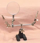 Elenco Helping Hands With 2.5" Magnifying Glass - Two Units. Fixed Price $14.00.