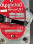 Brand New Appleton EFSC175F1 Explosion Proof 1-POLE Snap Switch See Desc.. Fixed Price $190.46.