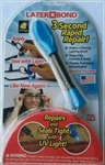 Seen Tv Lazer Bond 3 Second Fix- Uv Light Repair Tool Liquid Plastic Weld. Fixed Price $155.85.