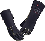 932 Leather Welding Gloves For Women Man, Heat Resistant Fire Long Sleeve. Fixed Price $23.95.