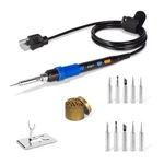 Soldering Iron Kit Gun - 110V 65W Portable Temp Adjustable Pen Type Di.... Fixed Price $52.14.