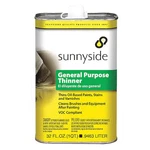 Sunnyside 47632 Paint Thinner, 1/4 Gal., Solvent Base. Fixed Price $12.99.