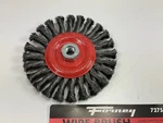 Forney 72758 6" Twist Knot Wire Wheel Brush, 5/8"-11 Arbor. Fixed Price $24.99.