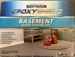 Rust-oleum 391282 Epoxyshield Basement Floor Coating Kit, Gallon, Gray Satin. Fixed Price $70.00.