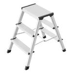 Hailo Folding Step Stool, 2-SIDED 3 Ladder For Garage, Home & Kitchen, D60. Fixed Price $103.99.