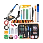 Soldering Iron Kit, 60W 110V Adjustable Temperature, Desolderi.... Fixed Price $30.10.