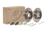 Brembo Greenance Rear Brake Discs & Pads Kit Fits Ford Tourneo Custom + More. Fixed Price $690.23.