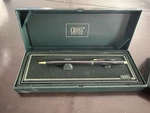 Cross Century Ballpoint Pen Black & Gold Double Band Made Usa New Box 3702. Fixed Price $145.00.