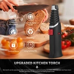 Refillable Kitchen Torch Has Adjustable Flame,with Safety Lock Cooking Bbq. Fixed Price $40.49.