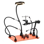 Vevor Magnetic Helping Hands Soldering Station 3X Magnifying Lamp Air Gun Holder. Fixed Price $45.99.