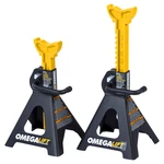 Omega Lift 32038 Ton Jack Stands Pair - Heavy Duty Double Locking Pins. Fixed Price $76.19.