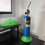 Custom 3D-PRINTED Magnetic Propane Torch Base For Bernzomatic Tanks. Fixed Price $18.50.