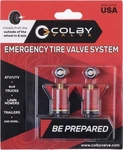 Colby Emergency Tire Valves 2-PACK Red Color (CV-EV20) Brand New. Fixed Price $29.95.