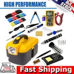 Electric 110V Soldering Iron Gun Tool Kit Welding Set With Multimeter New. Fixed Price $19.99.