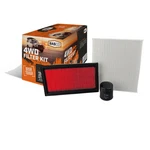 Oil Air Cabin Filter Kit For Nissan Pathfinder R52 3.5L Petrol VQ35DE VQ35DD. Fixed Price $18.21.