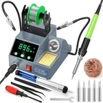 Soldering Station, 100W Digital Display Iron Kit With 2.... Fixed Price $57.11.