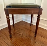 Vintage Singer Sewing Stool With Storage Cushion Chair Seat. Fixed Price $75.00.