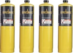 Bernzomatic Gas Cylinder Pack (4) 99.9% Purity Propylene 14.1 Oz. Fixed Price $74.94.