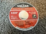 Vulcan .030 E71T-GS Gasless Flux Core Welding Wire 2 Lbs Roll New. Fixed Price $34.95.