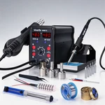 8586D 2IN1 Station Hot Air Heat Desoldering Rework Smd Welding Tool. Fixed Price $62.03.