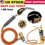 Mapp Gas Plumbing Turbo Burner Torch Hose Propane Soldering Brazing Welding Tool. Fixed Price $38.00.