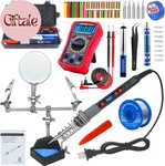 Soldering Kit, 80W Electric Iron, Adjustable Temperature (180 C- 500. Fixed Price $66.27.